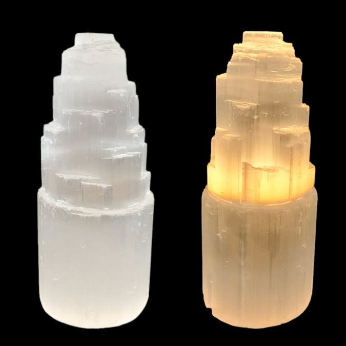Lampada in Selenite