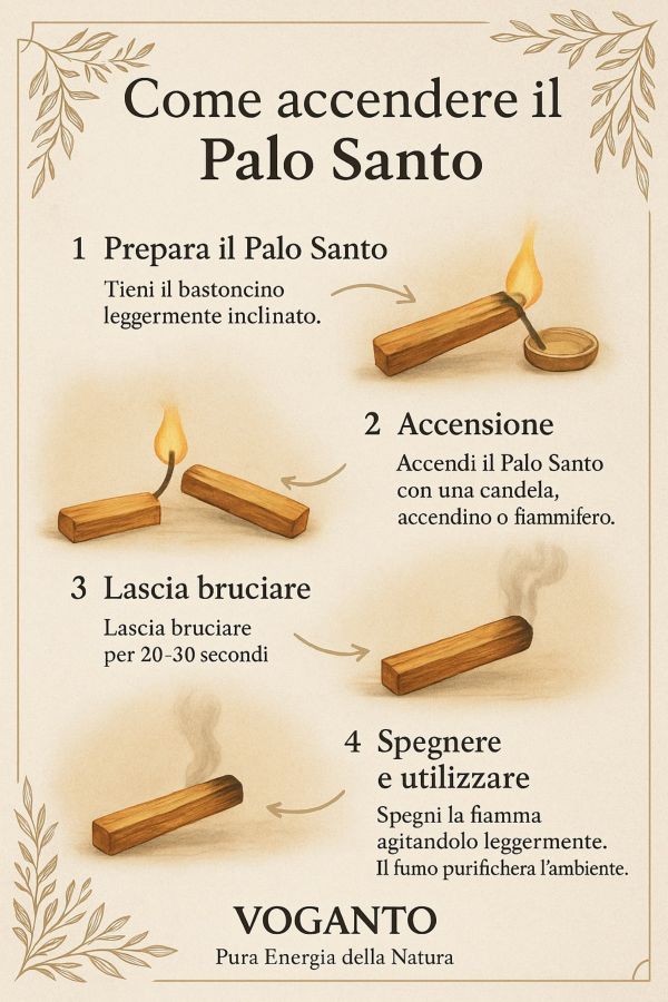 Palo santo (confezione da 3 legnetti)