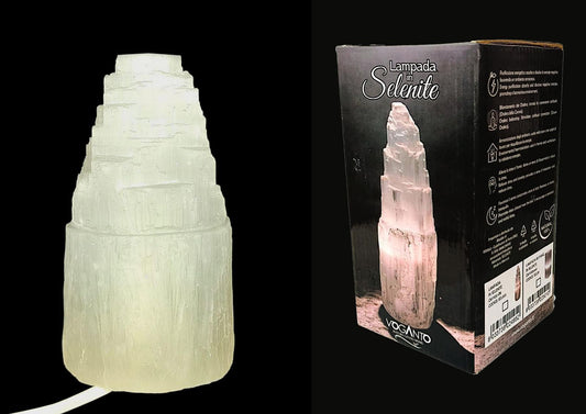 Lampada in Selenite