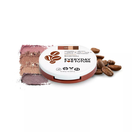 Quad Ombretti con Olio di Caffè - Caffè Mocha