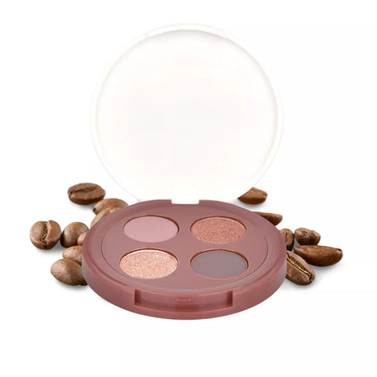 Quad Ombretti con Olio di Caffè - Caffè Mocha