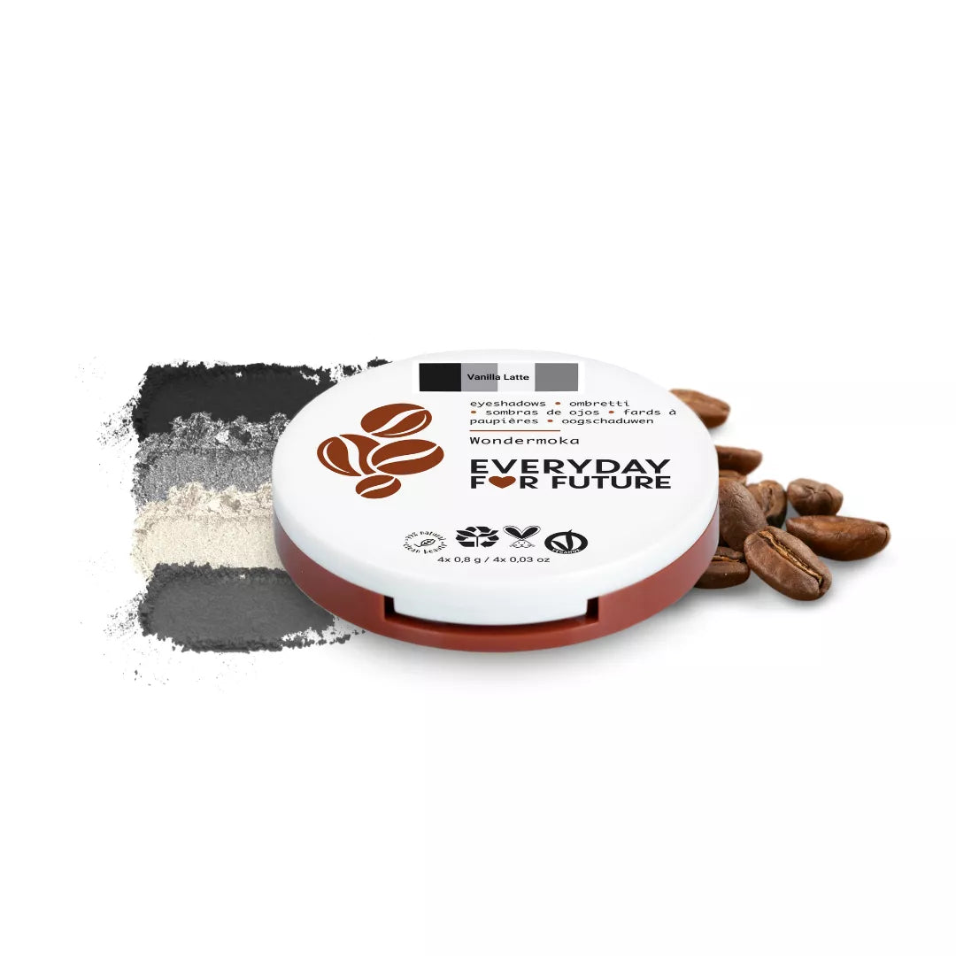 Quad Ombretti con Olio di Caffè - Vanilla Latte