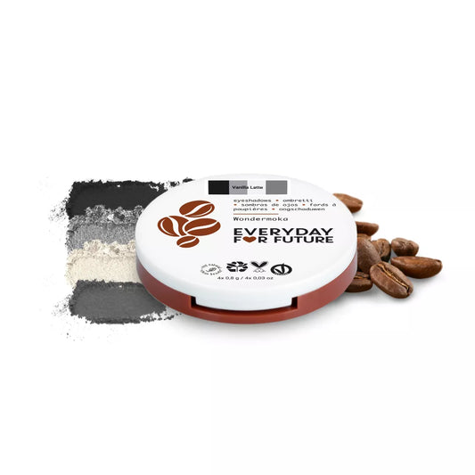 Quad Ombretti con Olio di Caffè - Vanilla Latte