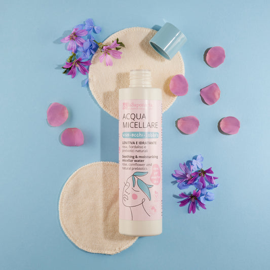 Acqua micellare Viso, Occhi, Labbra - La Saponaria
