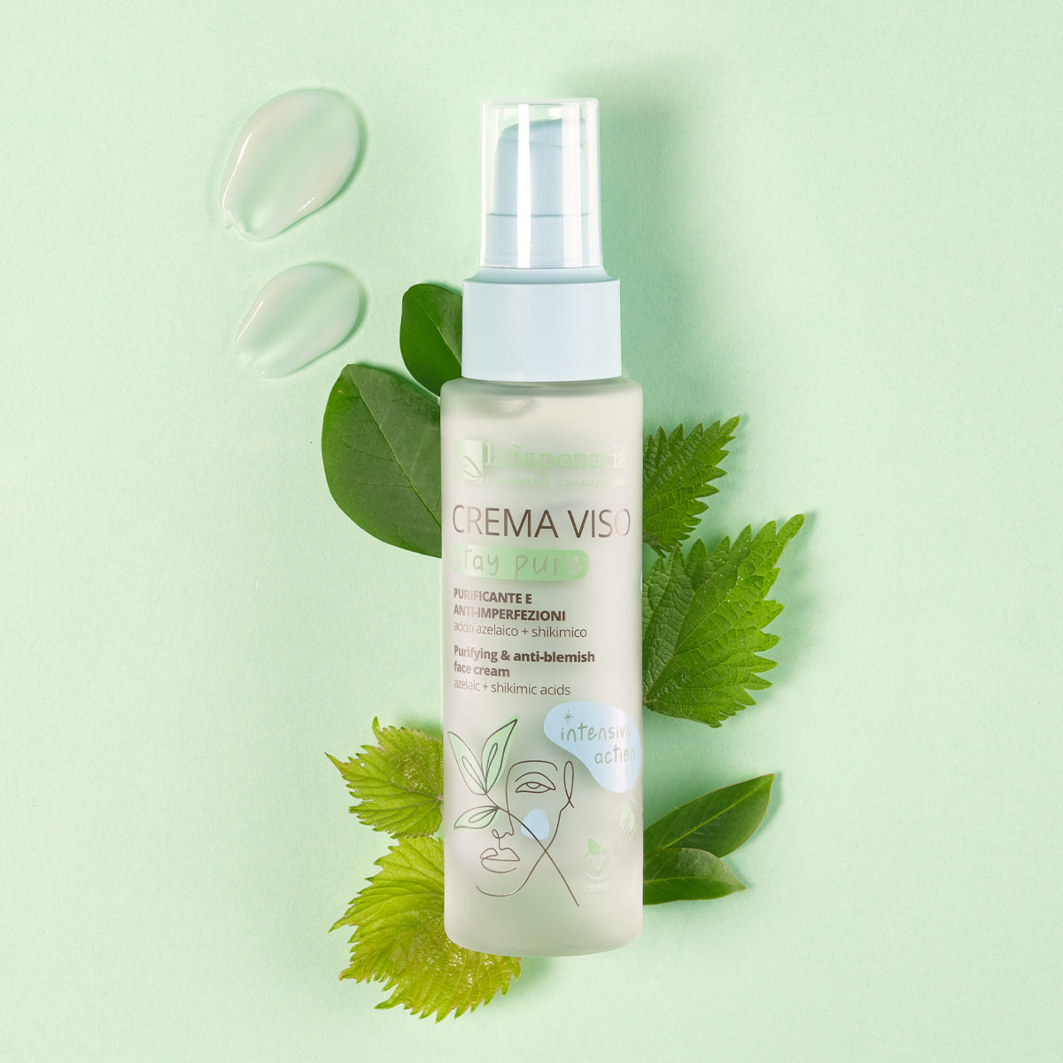 Crema viso Stay Pure - La Saponaria