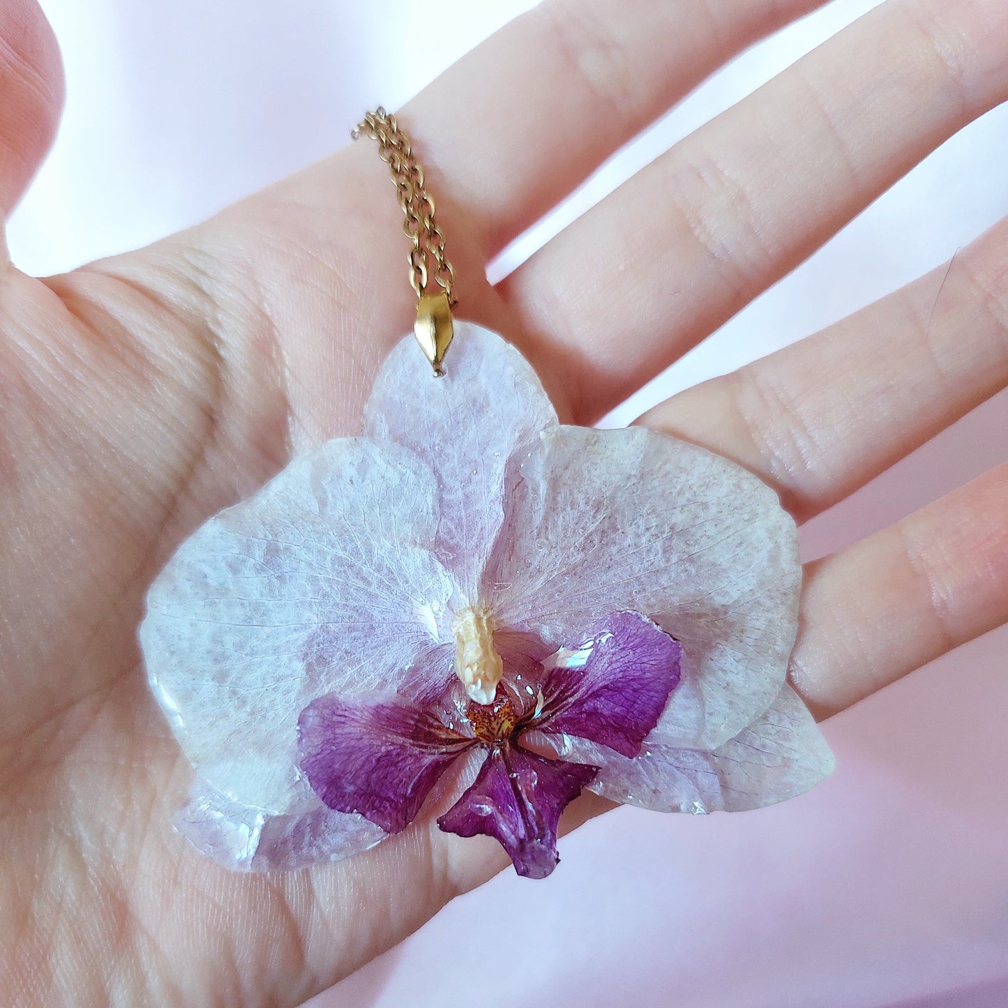 Collana e Orecchini "Orchidea"