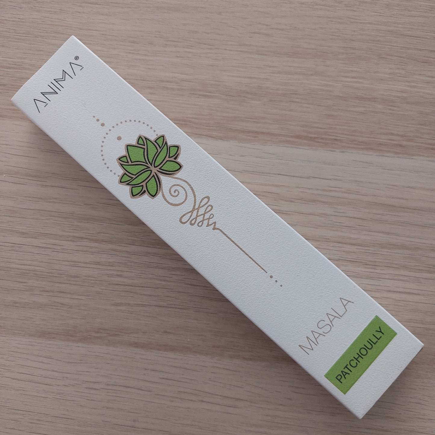 PATCHOULLY Incenso Naturale Anima Masala