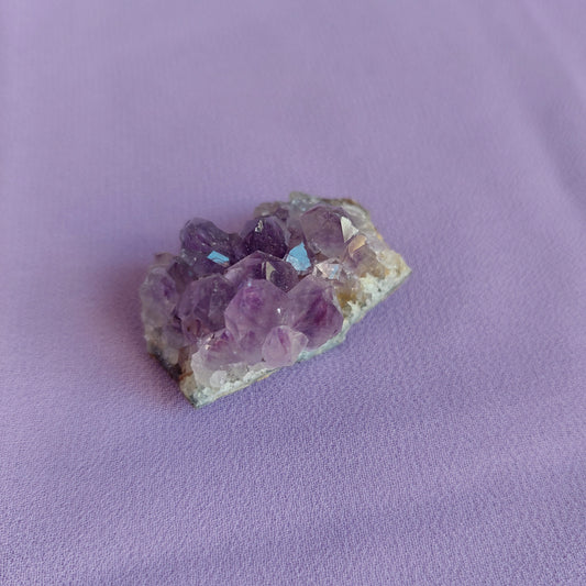 MINI Drusa di ametista naturale del Brasile (20-40g)