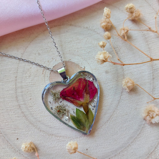 Collana "Cuore in Fiore"