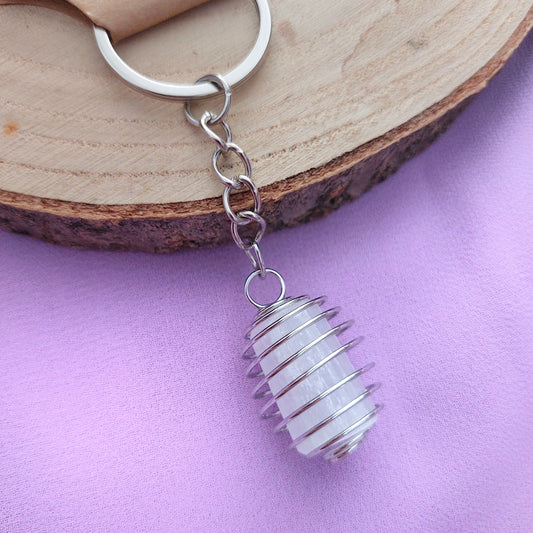 Portachiavi con Selenite