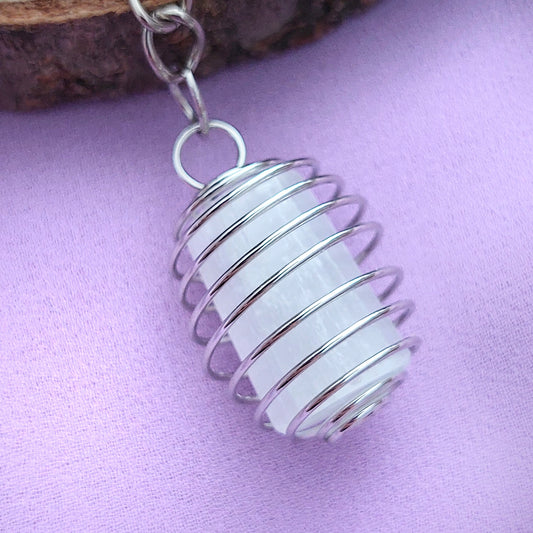 Portachiavi con Selenite