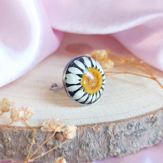 Anello "Margherita" Bianca