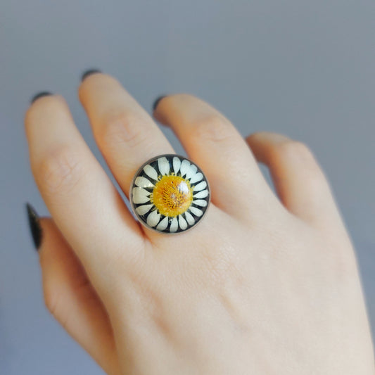 Anello "Margherita" Bianca