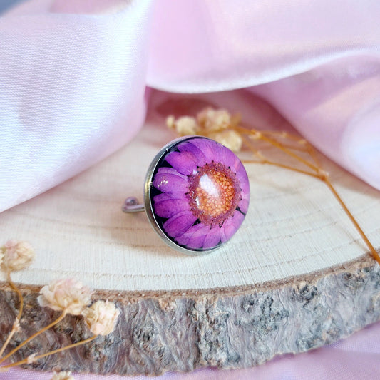 Anello "Margherita" Viola