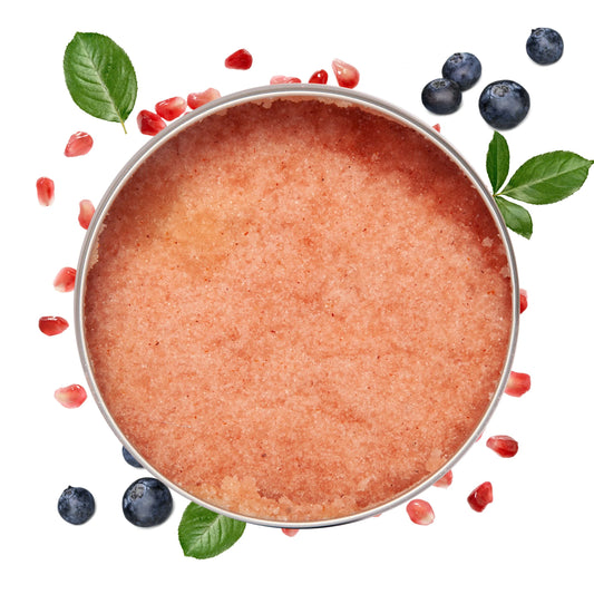 Scrub corpo biologico Mirtillo e Melograno - Officina dei Saponi