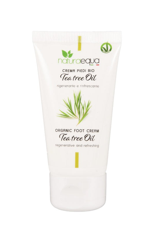 Crema piedi biologica al Tea Tree 50ml - NaturaEqua