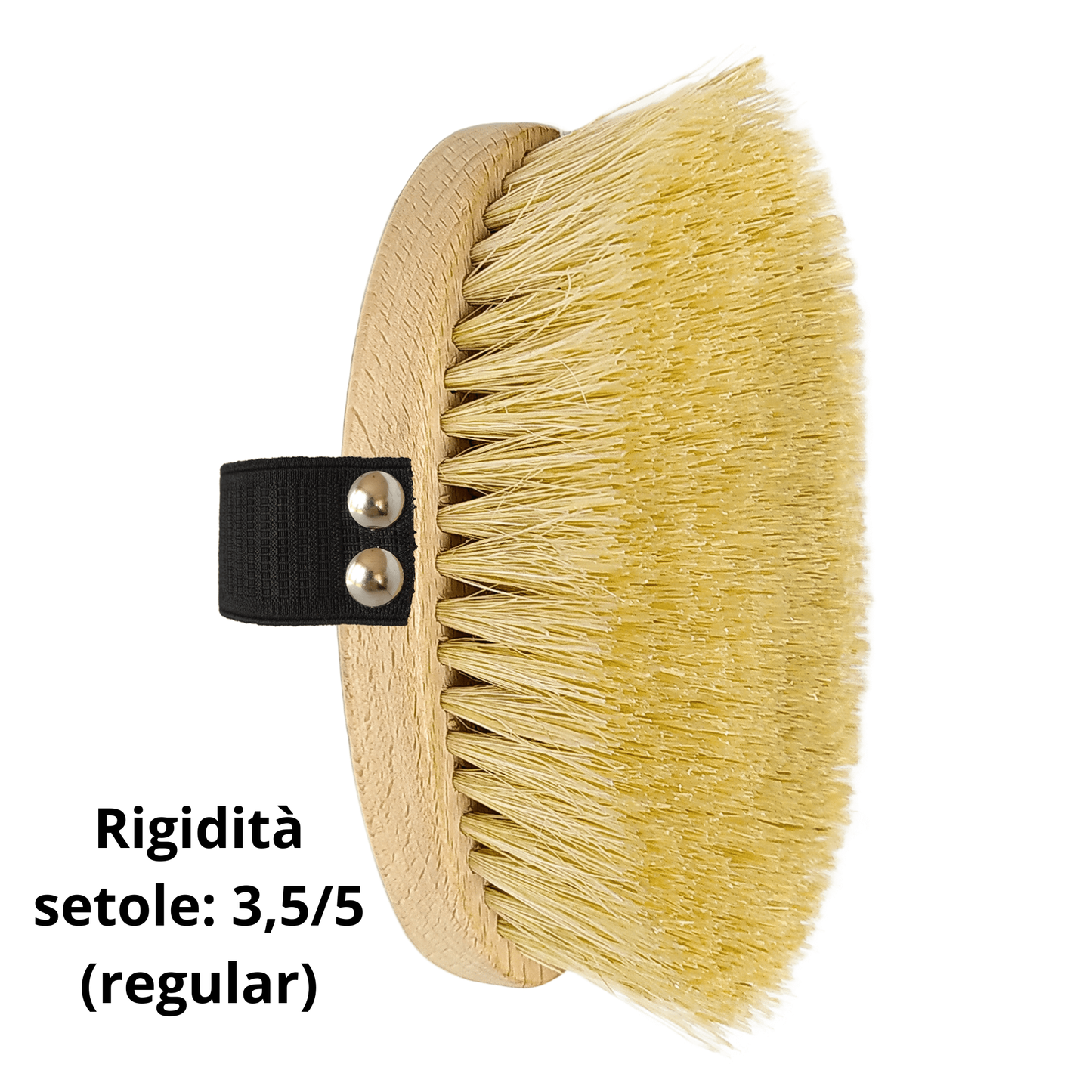 Spazzola per Dry Brushing in legno di faggio e tampico