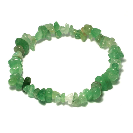 Bracciale elastico con chips di Avventurina
