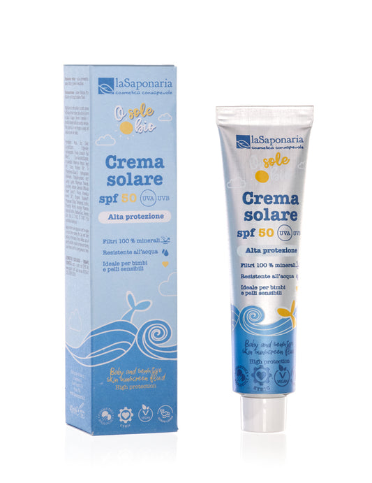 Crema solare SPF 50 Travel size - La Saponaria