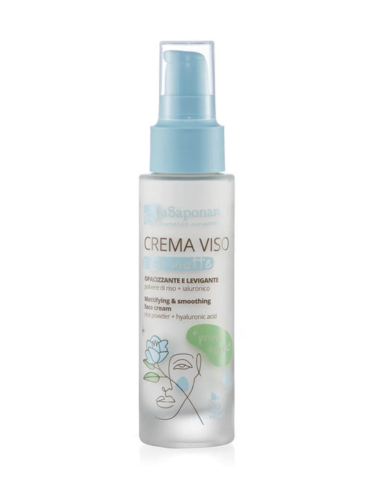 Crema viso Stay Matte - La Saponaria