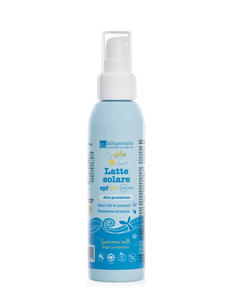 Latte solare SPF 30 - Alta protezione La Saponaria