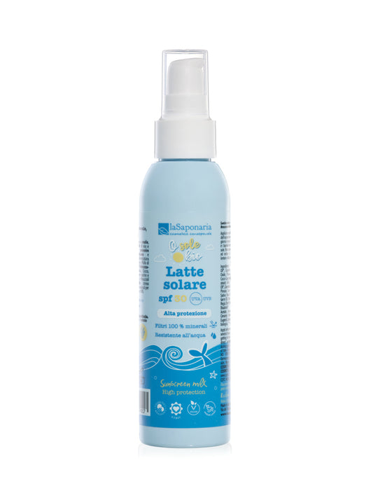 Latte solare SPF 30 - Alta protezione La Saponaria