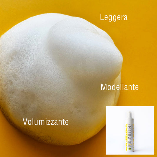 HAIR PUMP ARIA – Mousse Volumizzante Anarkhìa Bio