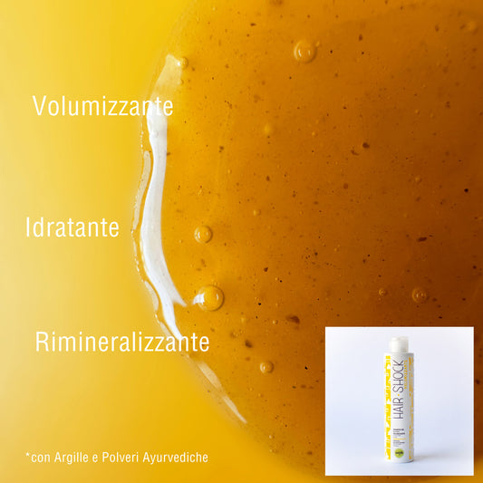 HAIR SHOCK ARIA – Shampoo ayurvedico VOLUMIZZANTE Anarkhìa Bio