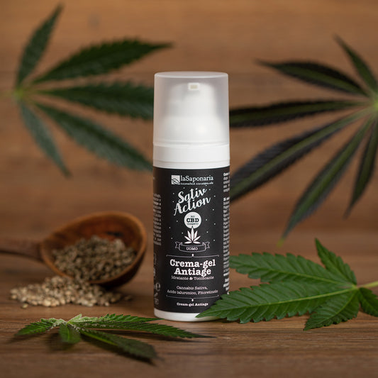 Crema-Gel viso uomo Antiage - La Saponaria