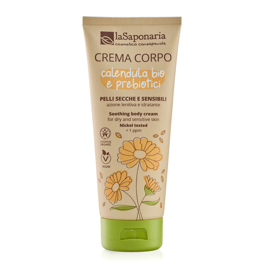Crema Corpo Pelli secche e sensibili con Calendula Bio e Prebiotici - La Saponaria