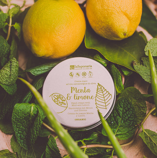 Crema mani menta e limone - La Saponaria