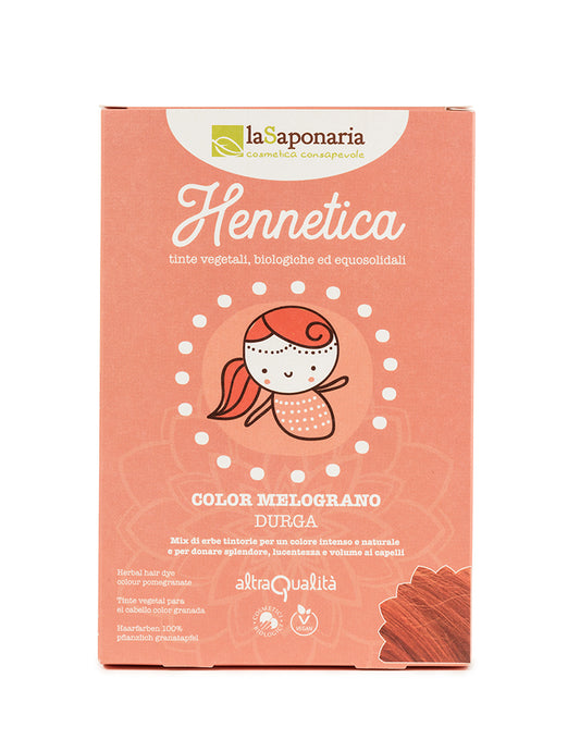 Hennetica Durga Tinta Vegetale Melograno - La Saponaria