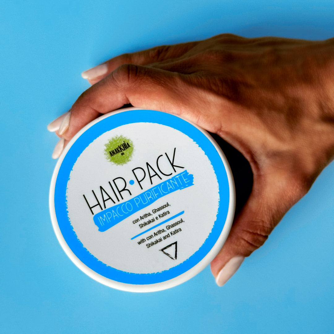 HAIR PACK ACQUA – Impacco Scrub Purificante Anarkhìa Bio