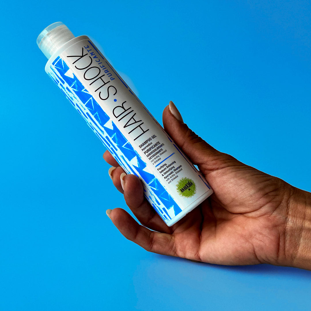 HAIR SHOCK ACQUA – Shampoo Ayurvedico PURIFICANTE Anarkhìa Bio