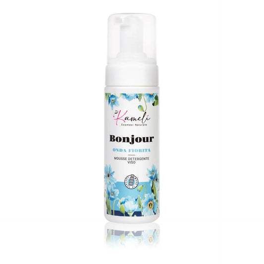 Bonjour Mousse Detergente Viso Onda Fiorita - Kamelì