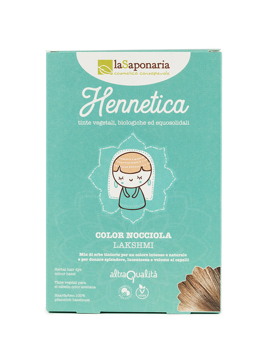 Hennetica Lakshmi Tinta Vegetale Nocciola - La Saponaria