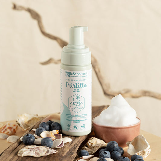 Mousse detergente Mirtilla - La Saponaria