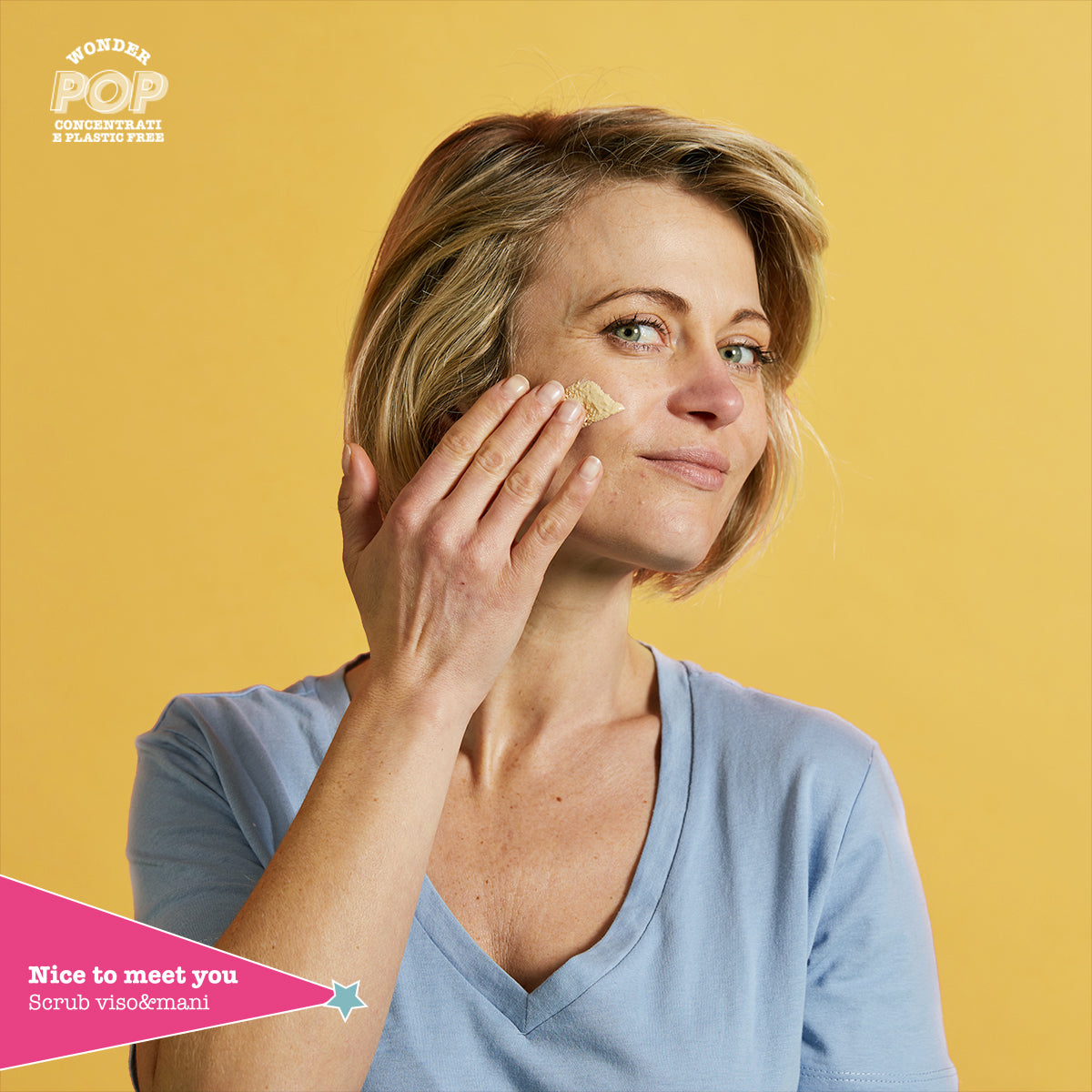 Scrub Mousse Viso e Mani "Nice to Meet You" - La Saponaria
