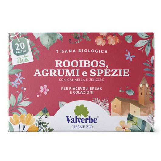 Rooibos te rosso Agrumi e Spezie – Valverbe