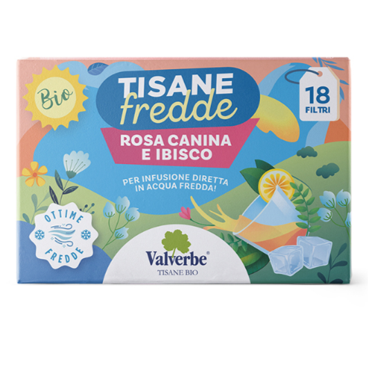 Tisana Fredda Rosa Canina e Ibisco – Valverbe