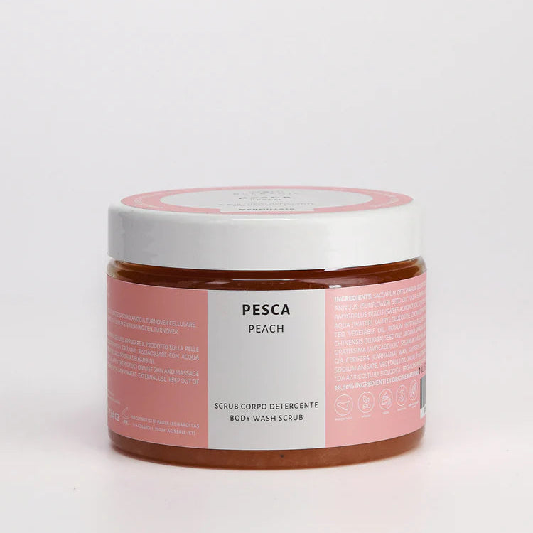 Scrub Corpo Detergente alla Pesca - Ellethic