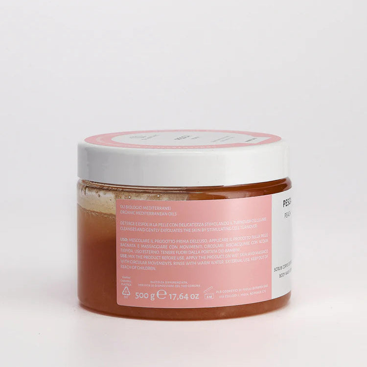 Scrub Corpo Detergente alla Pesca - Ellethic
