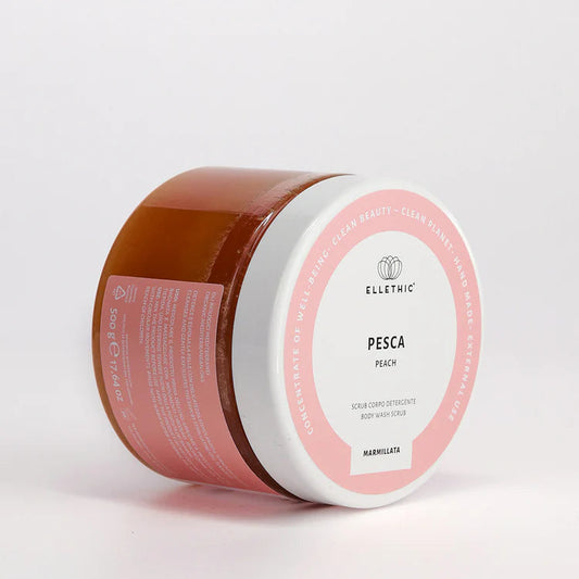 Scrub Corpo Detergente alla Pesca - Ellethic