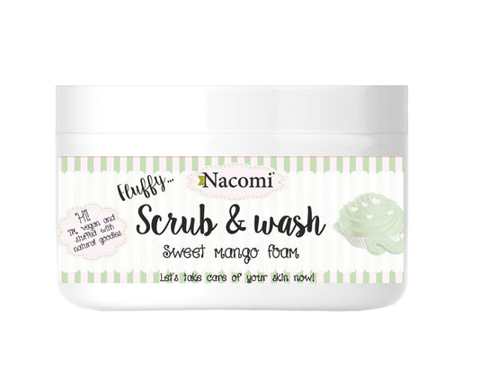 Scrub & Wash Sweet Mango Foam - Nacomi