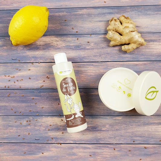 Detergente corpo Iris e Zenzero - Succo di fiori La Saponaria