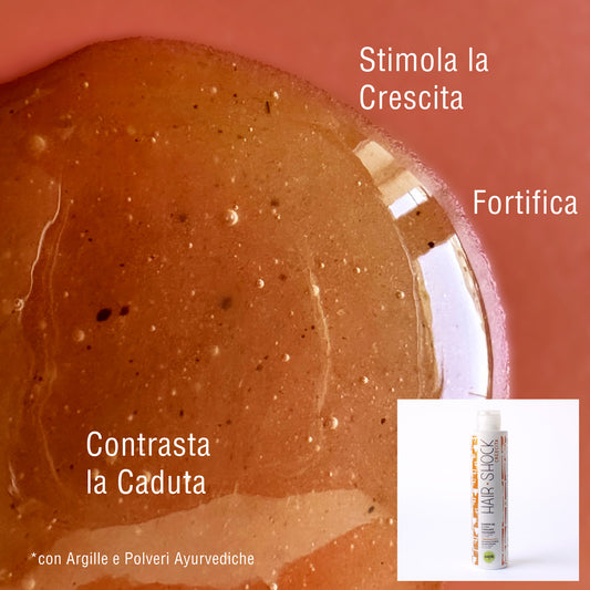 HAIR SHOCK TERRA – Shampoo ayurvedico CRESCITA Anarkhìa Bio