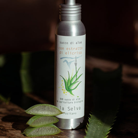 Succo di Aloe con Estratto di Elicriso - La Selva Positano