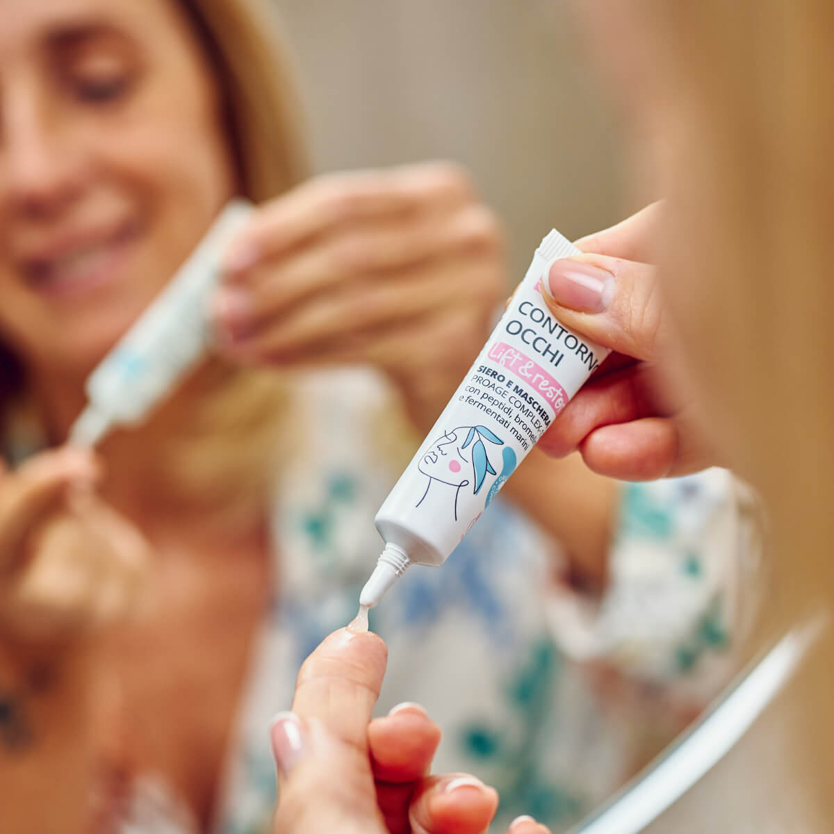 Contorno occhi Siero e Maschera Lift&Restore - La Saponaria