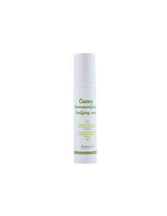 Crema viso dermopurificante per pelli grasse - Antos