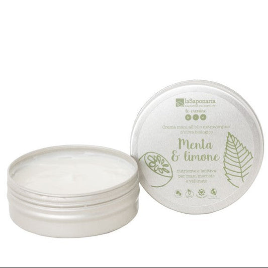 Crema mani menta e limone - La Saponaria